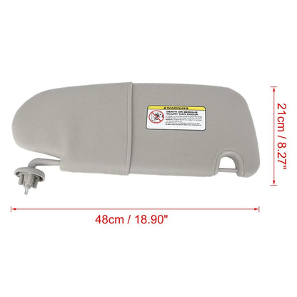 Car Sun Visor Left Driver Side for Dodge Ram 1500 2500 (2002-2009)
