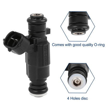 4 x Fuel Injectors for Hyundai Accent 1.5L 1.6L (2000-2005)