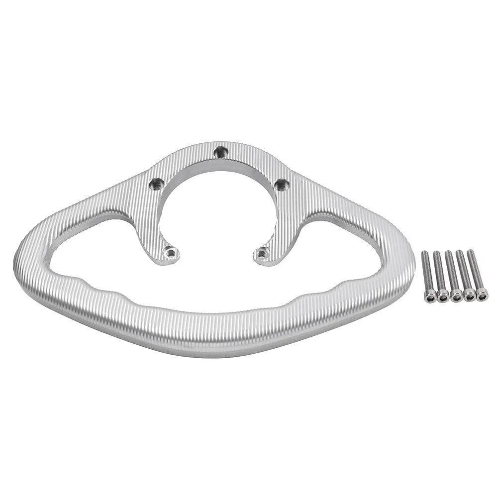 Silver Passenger Tank Hand Grab Handle for SUZUKI GSXR600 750 SV650 (2004-2017)