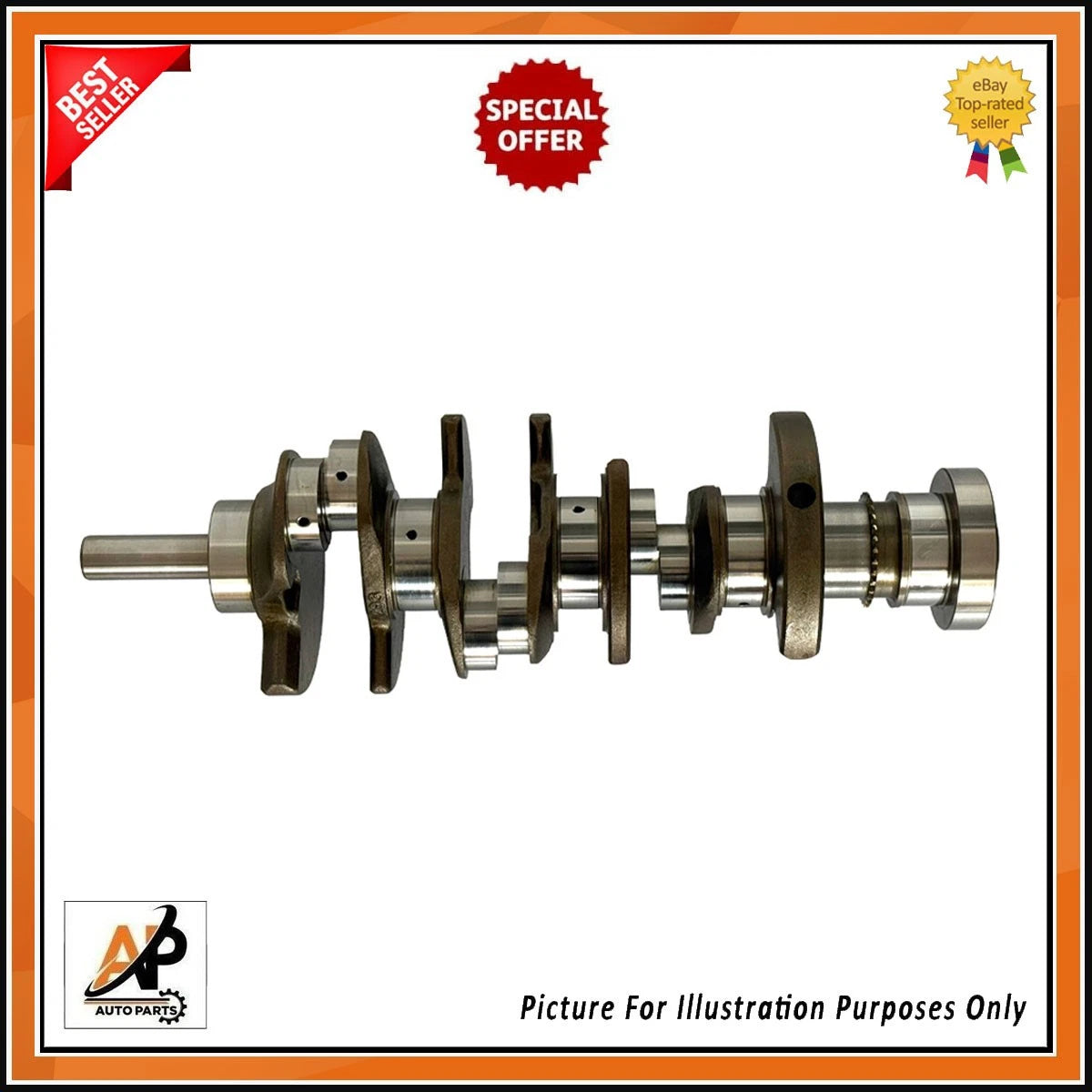 Crankshaft Replacement for Jaguar XE XF XJ Land Rover Range Rover (2011–2017)