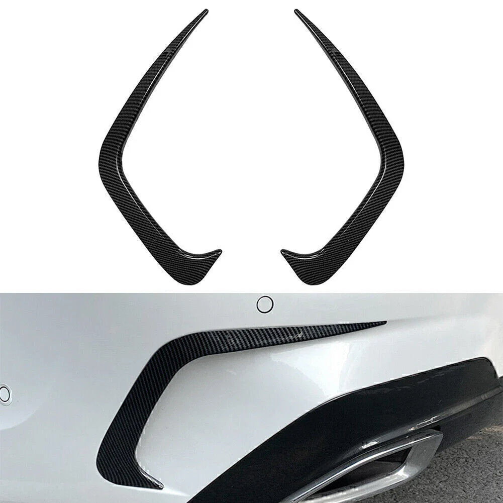 Carbon Fiber Rear Fog Light Eyebrow Cover Trim for BMW 3 Series (2019-2020)
