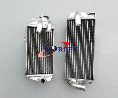 Aluminum Radiator & Silicone Hose for Honda CRF450R CRF450 (2017-2018)