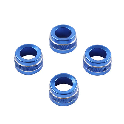 Blue Center Air Conditioner Vent Ring Cover for Ford Bronco Sport (2021-2024)
