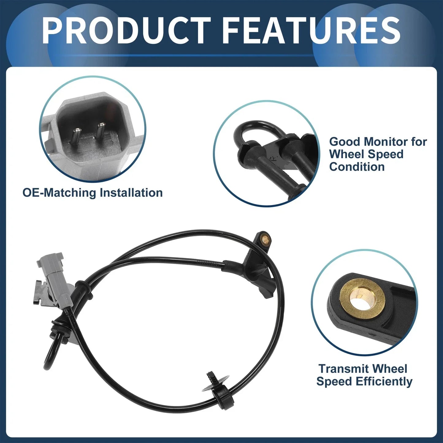 ABS Wheel Speed Sensor for Chrysler Town & Country (2011-2016)