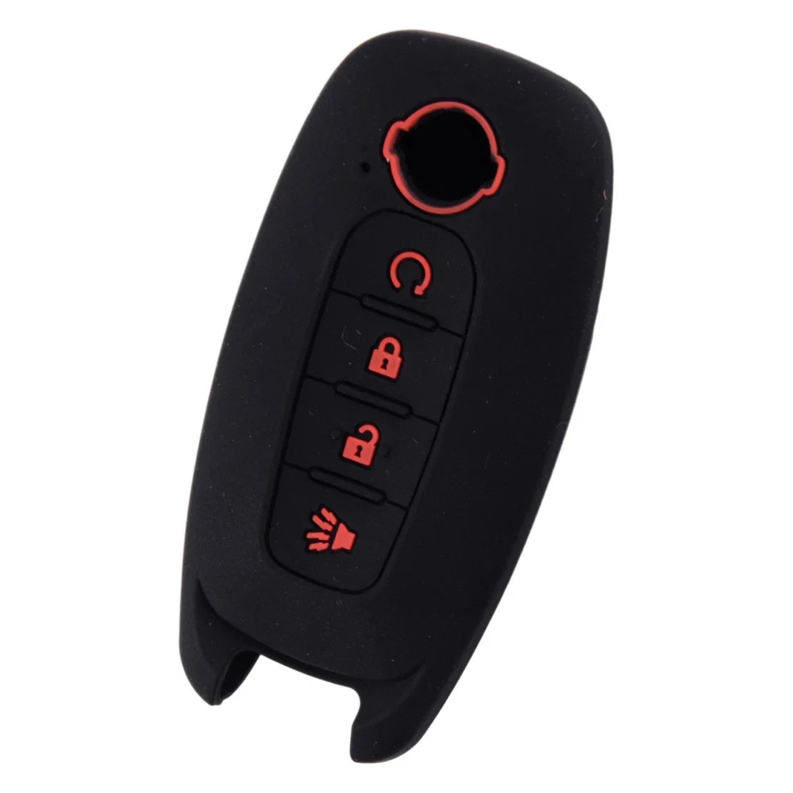 Silicone 4 Button Key Cover Case for Nissan Kicks Rogue Pathfinder (2023)