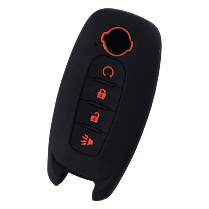 Silicone 4 Button Key Cover Case for Nissan Kicks Rogue Pathfinder (2023)