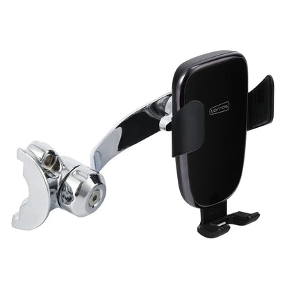 1'' Handlebar Phone Holder Automatic Clamping Charger for Harley Touring Dyna