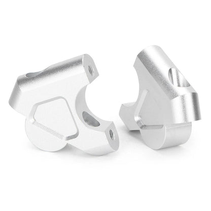 Silver Handlebar Risers for BMW R1200GS Adventure (2013-2017)