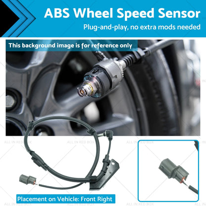 Front Right ABS Wheel Speed Sensor for Isuzu D-Max (2012-2023)