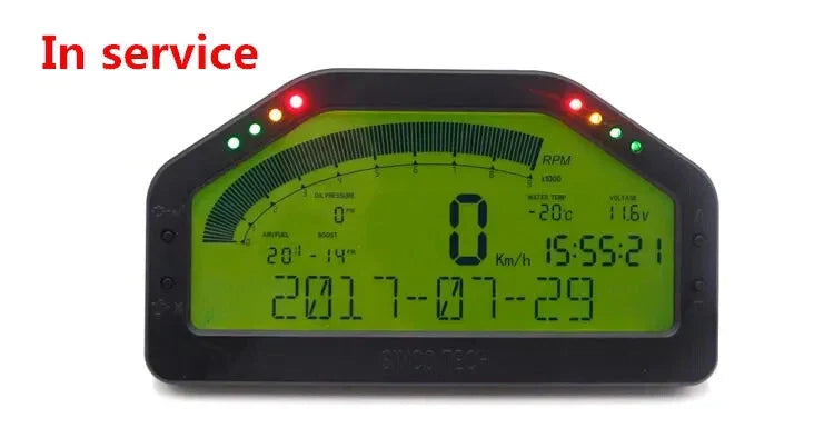 Bluetooth LCD Dashboard Gauge Monitor for Race Auto Car