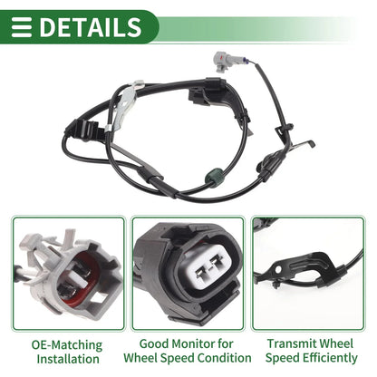 ABS Wheel Speed Sensor for Lexus GX460 Front Left (2010-2020)