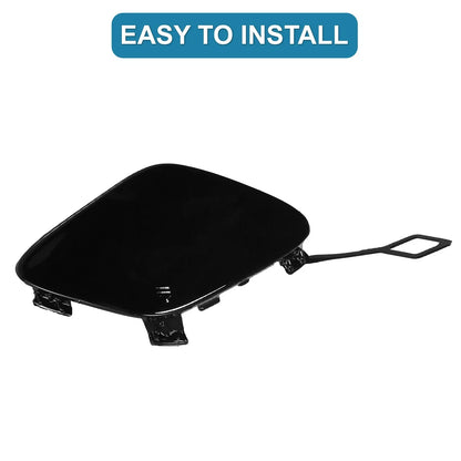 Front Bumper Tow Hook Cover for Mercedes-Benz E250 2014-2015 Bright Black