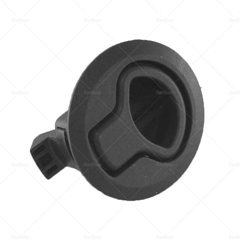 Round Flush Pull Slam Hatch Latch Door Lock for RV Marine Boat Caravan (N/A)