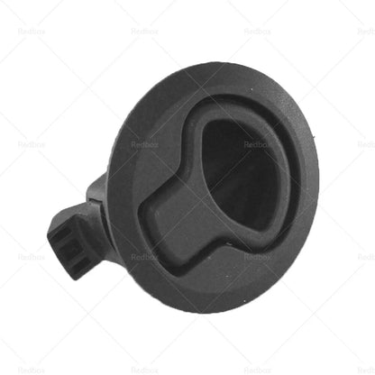 Round Flush Pull Slam Hatch Latch Door Lock for RV Marine Boat Caravan (N/A)