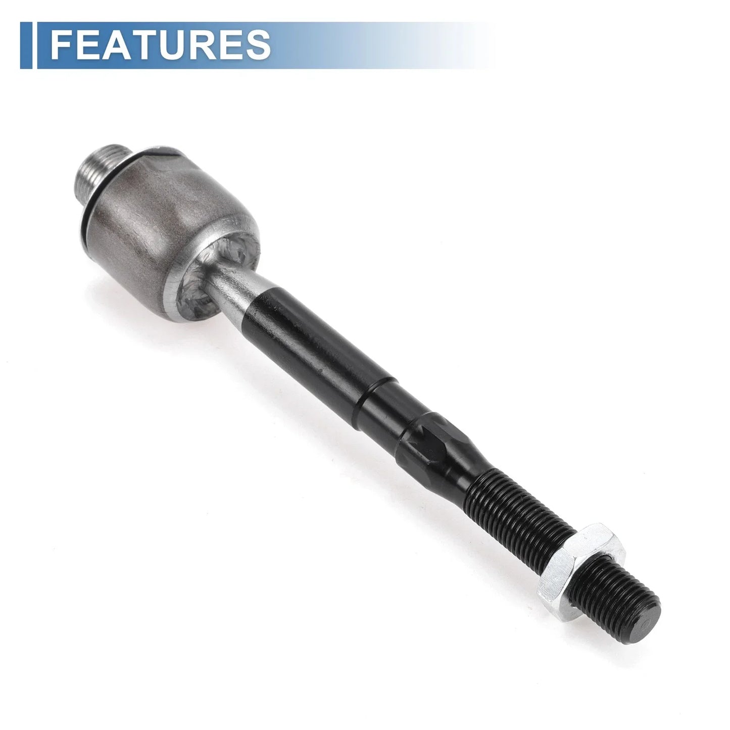 2 x Front Inner Tie Rod End Links for Acura TLX, Honda Accord (2013-2017)