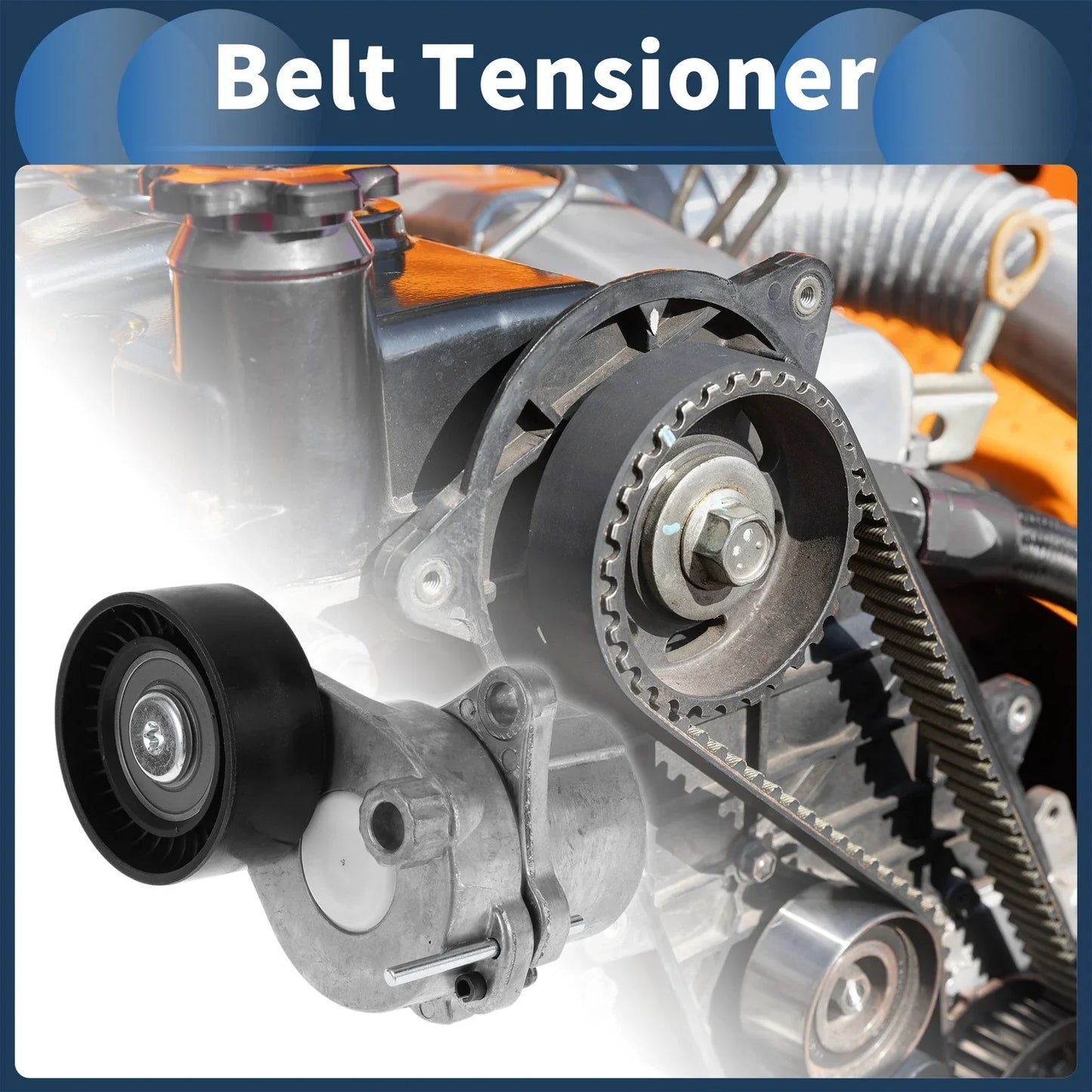 Belt Tensioner for Mercedes-Benz E-Class 2009-2016 (2009-2016) - 1 x Metal