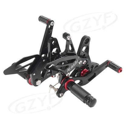 CNC Adjustable Rearset Footpegs for Suzuki SV650 (2017)