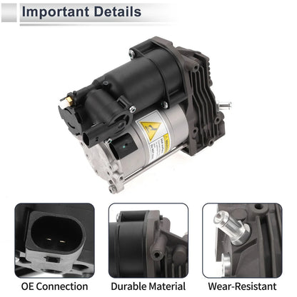 Air Suspension Compressor for Mercedes-Benz Vito (2009-2013) 1 x Unit