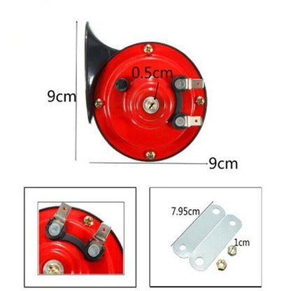 12V 300DB Super Train Horns for Trucks SUVs Cars Boats Motorcycles (N/A)