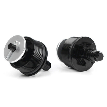 CNC Aluminum Motorcycle Preload Adjusters Fork Bolts  Black for Honda CB400