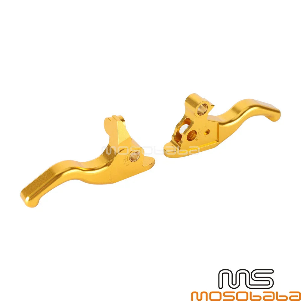 Finger Hand Brake Clutch Levers for Harley Touring Road Glide (2008-2023)