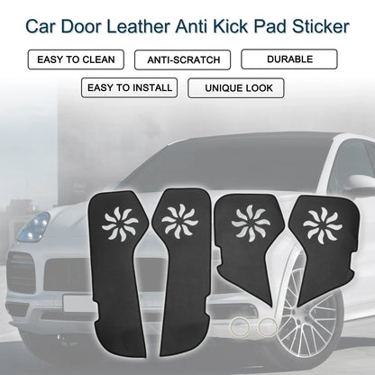 Car Door Leather Anti Kick Pad Sticker for Porsche Cayenne (2018)