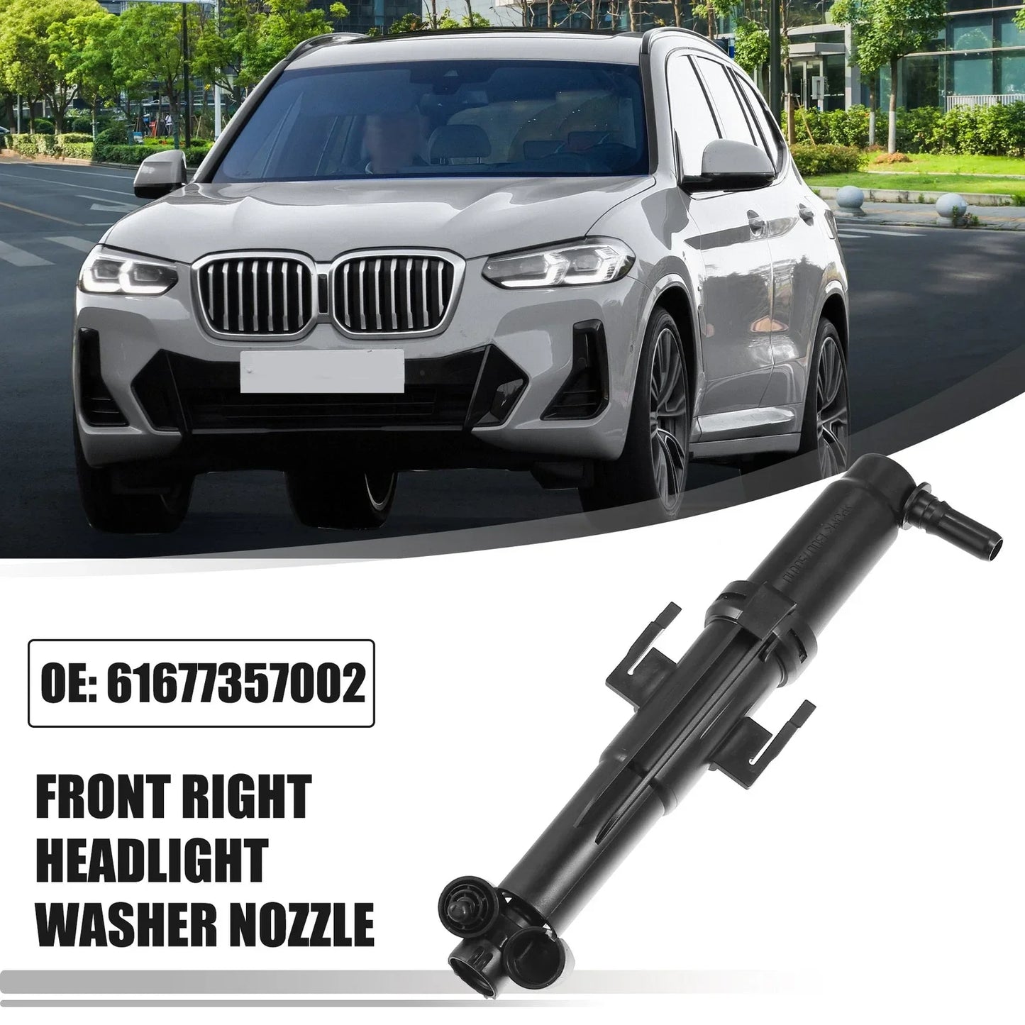 Front Right Headlight Washer Nozzle for BMW X4 (2015 - 2018)