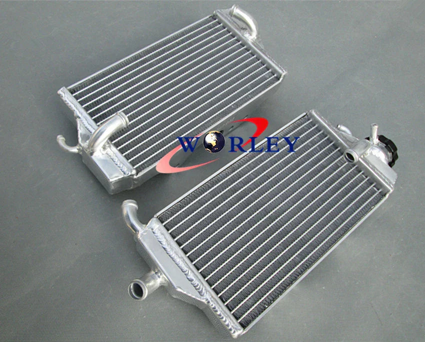Aluminum Radiator & Silicone Hoses for 2000-2001 Honda CR250 CR250R