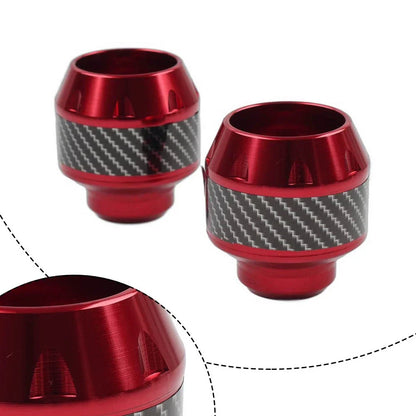 Red Front Fork Frame Sliders Crash Protection for Motorcycle