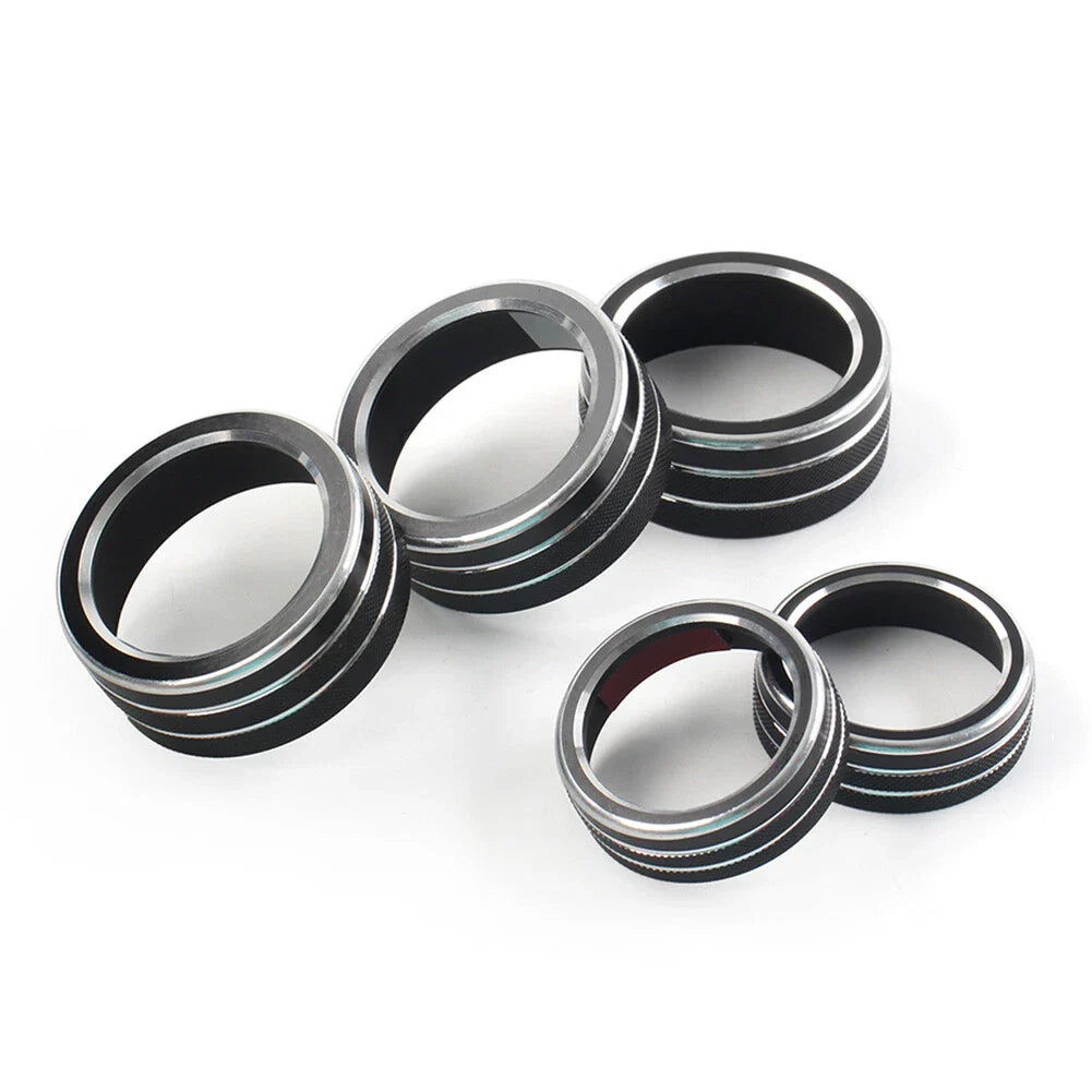 Control Switch Knob Cover Trim for Honda Accord 10th Gen (2018-2022) Black