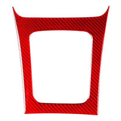 Carbon Fiber Red Gear Shift Panel Cover for Subaru Forester (2008-2013)