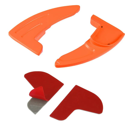 Orange Steering Wheel Paddle Shifter Cover for Dodge Charger Challenger (2015-2023)