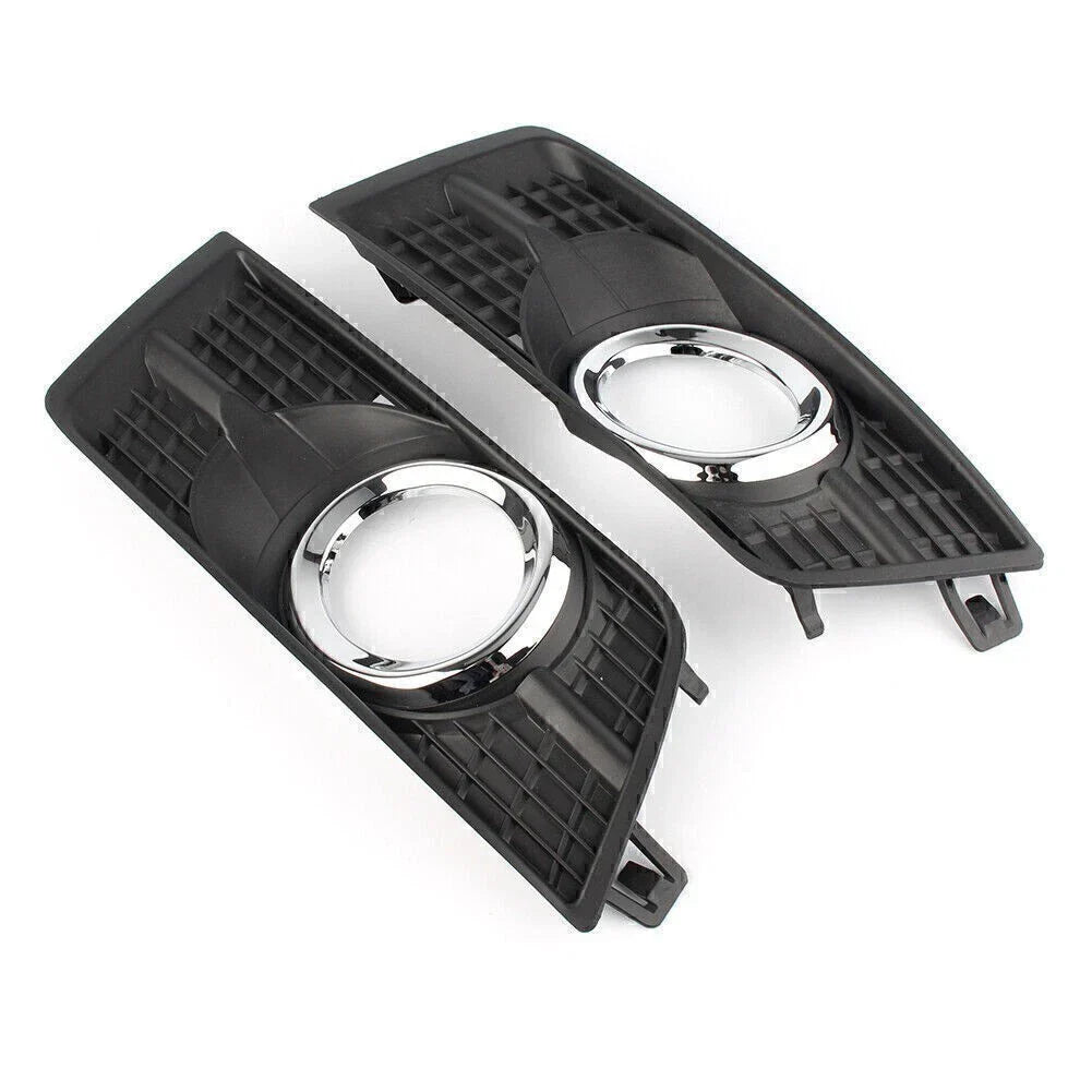 Front Fog Light Lamp Covers for 2010-2016 Cadillac SRX Black