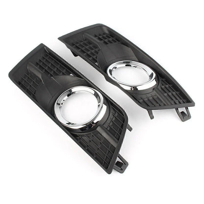Front Fog Light Lamp Covers for 2010-2016 Cadillac SRX Black