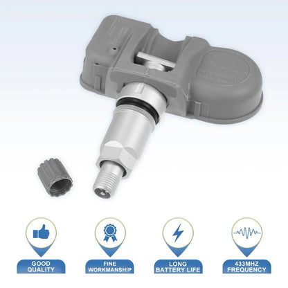 4 x Tire Pressure Sensors TPMS 433MHz for Mercedes-Benz W204 W205 (2010-2020)