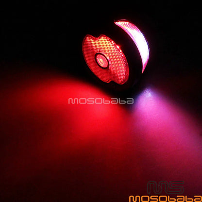 Red Lens LED Brake Tail Light for Ford Harley Chopper