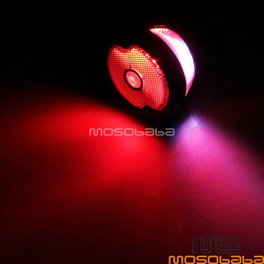 Red Lens LED Brake Tail Light for Ford Harley Chopper