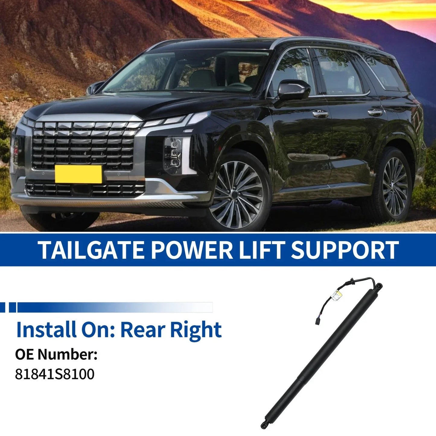 Rear RH Tailgate Power Lift Support for Hyundai Palisade (2020-2024)