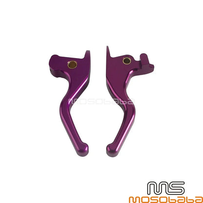3 Finger Front Brake Clutch Levers for Harley Softail Slim S, Fat Boy S