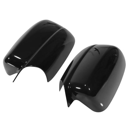 Glossy Black Side Mirror Covers for Chrysler 200/300, Dodge Charger (2011-2021)