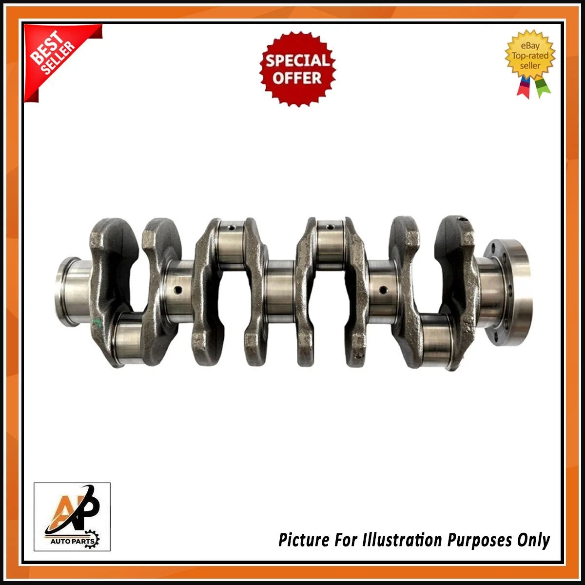 Crankshaft Rebuild Kit for Ford Transit 2.2 TDCi FWD (2005–2014)