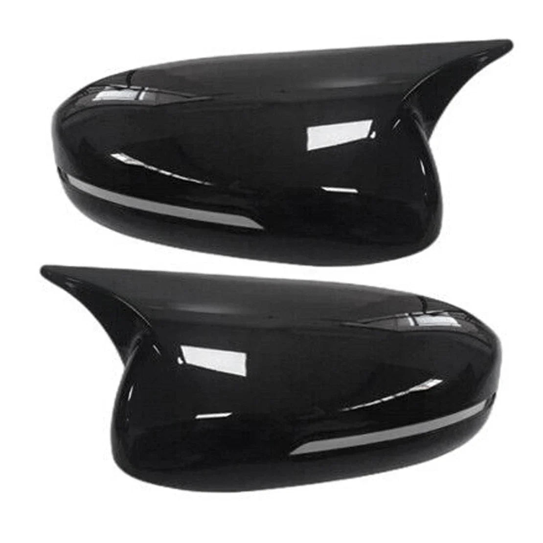 Black OX Horn Rear View Mirror Cover Caps for Kia Optima K5 (2011-2015)