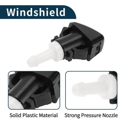Windshield Washer Nozzle & Fluid Hose for Dodge Grand Caravan (2011-2023)
