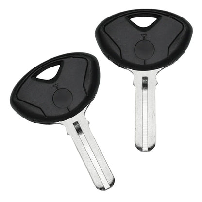 2 x Motorcycle Empty Key Blades for BMW F650 F800 S1000RR (2000-2023)