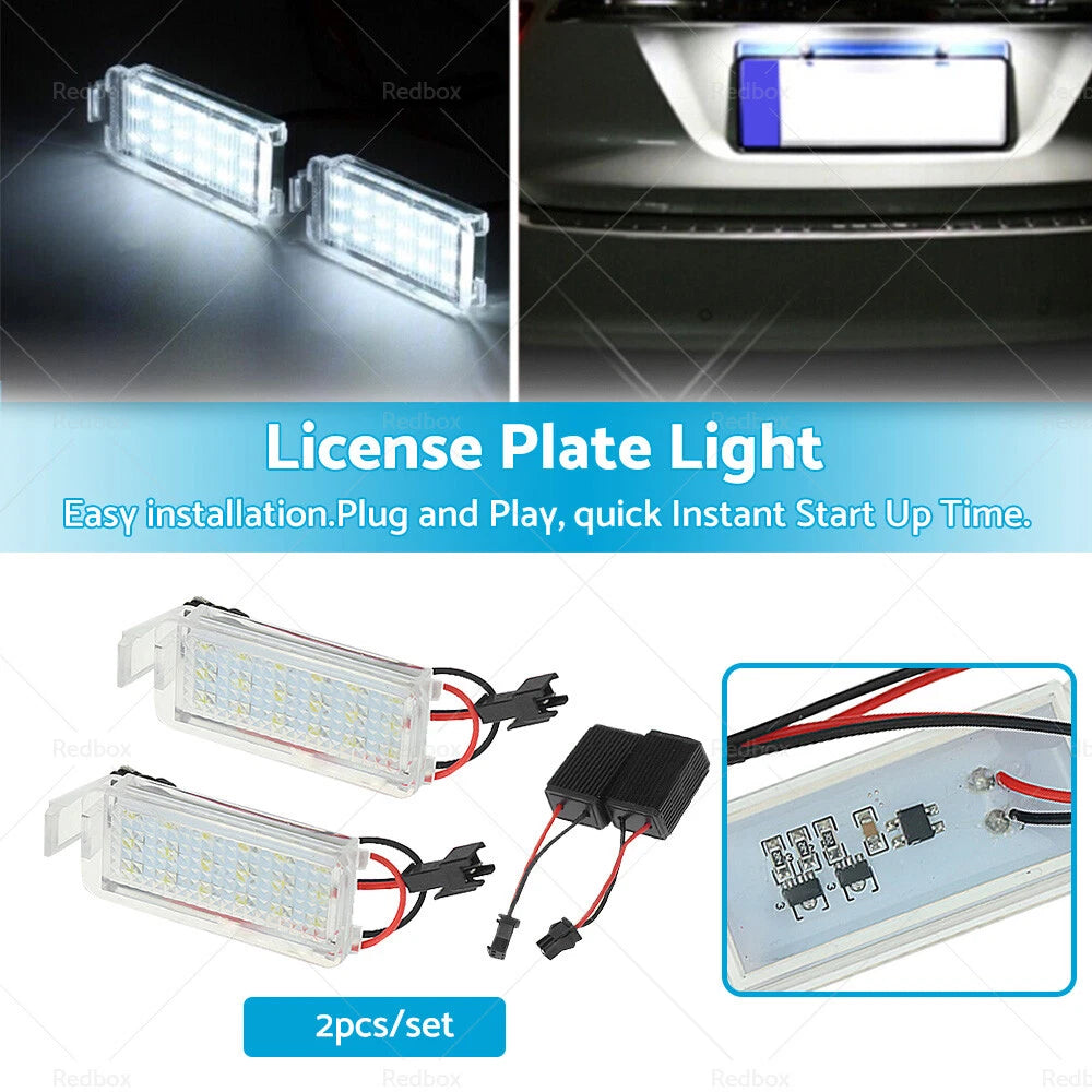 Rear LED License Plate Light for Ford Falcon FG BA BF XR6 (2008-2016)