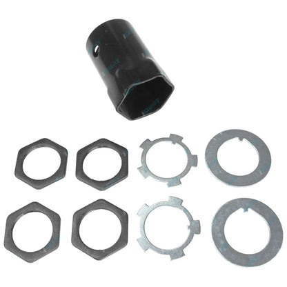 Axle Wheel Hub Nut+54mm Socket Kit for Landcruiser Hilux Front Bearing Adj