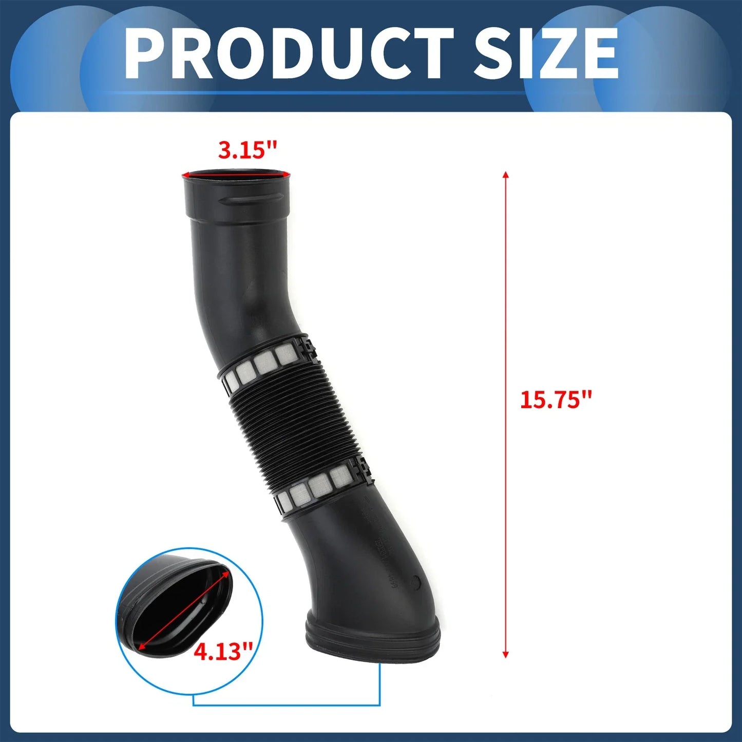 Air Intake Duct Hose for Mercedes Benz E320 3.2L (2003-2005)