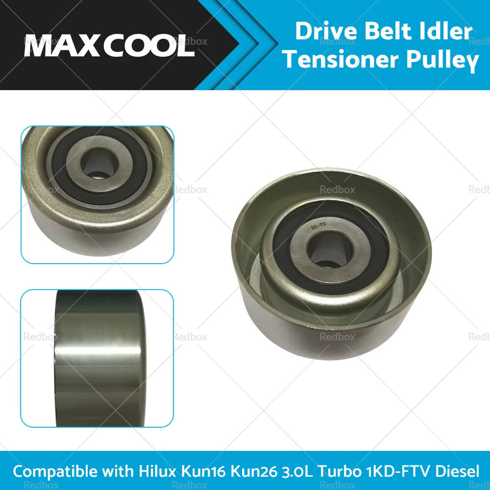 Drive Belt Tensioner Pulley for Toyota Hilux KUN16 KUN26 (2005-2015)