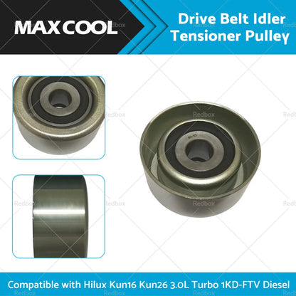 Drive Belt Tensioner Pulley for Toyota Hilux KUN16 KUN26 (2005-2015)