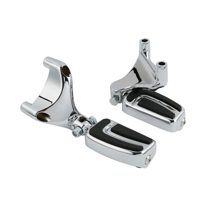 Chrome Rear Passenger Footpeg Pegs for Harley Sportster XL 883 1200 (2004-2013)